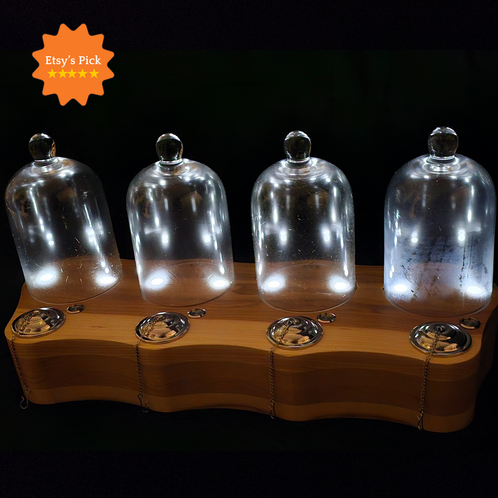 Speakeasy Smoker ™ MINI 4-top  Commercial LED Cocktail Smoker